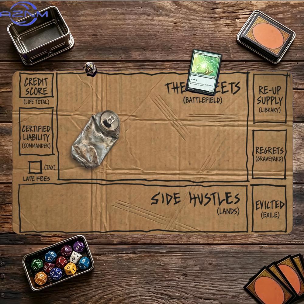 Door Mat Blank - Alas Mouse Gaming Playmat Zona Kartu