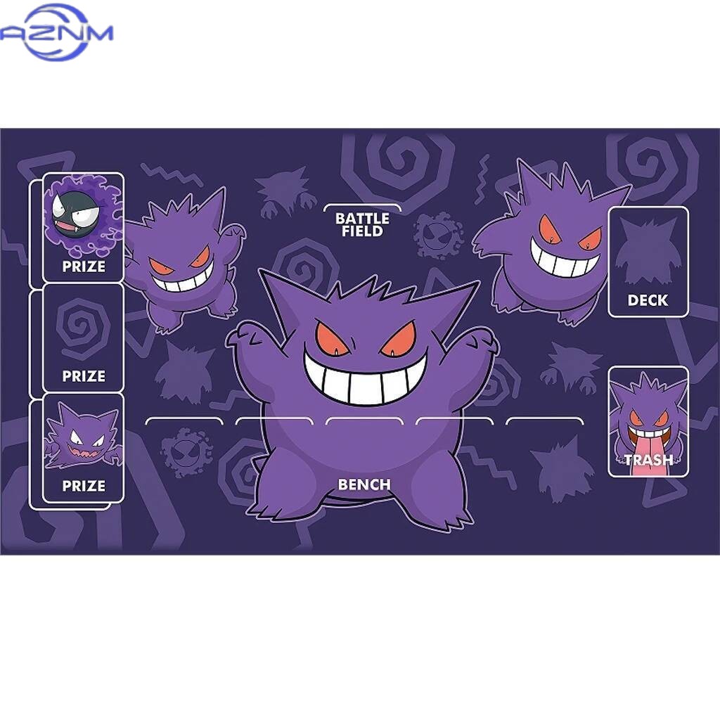 Door Mat Blank - Alas Bermain Karet Pokemon Gengar Buatan
