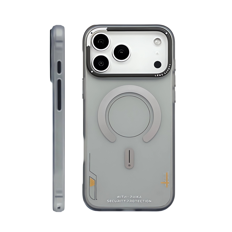 Metal Photo Panel - Casing Ponsel Magnetik Matte Untuk iPhone