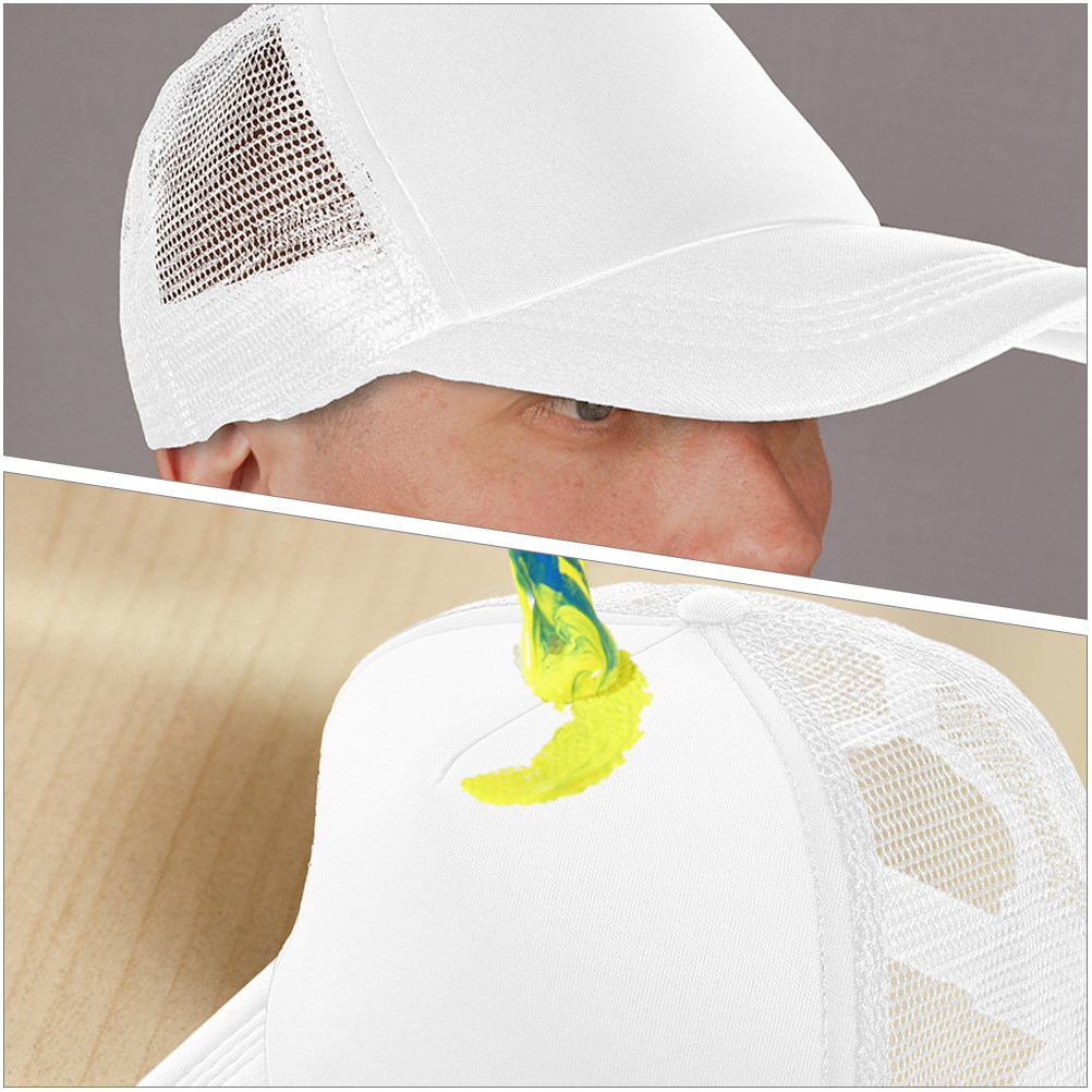 5 Buah Topi Baseball Jaring Po - Hat Sublimation Blank ulasan dan harga